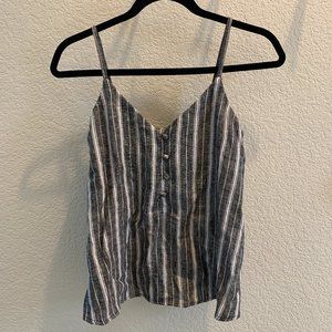 Abound Grey/White Stripe Tank